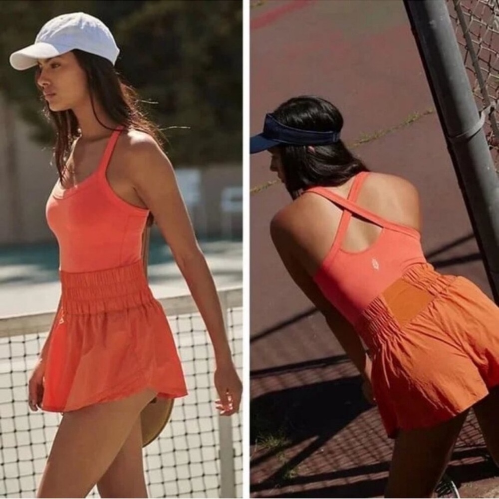 Free People Movement Way Home Skortsie in Morning Burst Size L Activewear Tennis